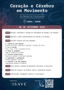 cartaz evento fisioterapia