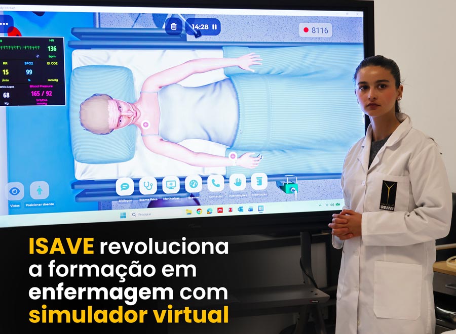 ISAVE revoluciona a formação em Enfermagem com simulador virtual